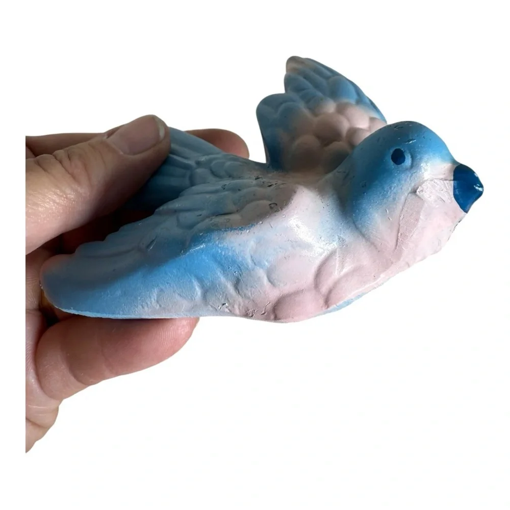 Pair of Chalkware‎ Blue Birds